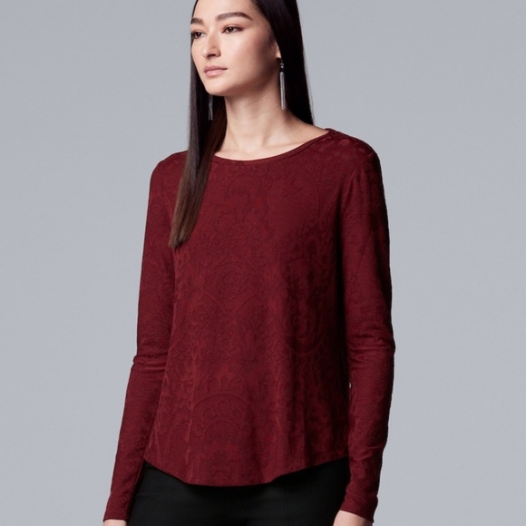 Simply Vera Vera Wang Tops - 🌹NWT 🌹Simply Vera Wang Thin Long sleeved Top🌹